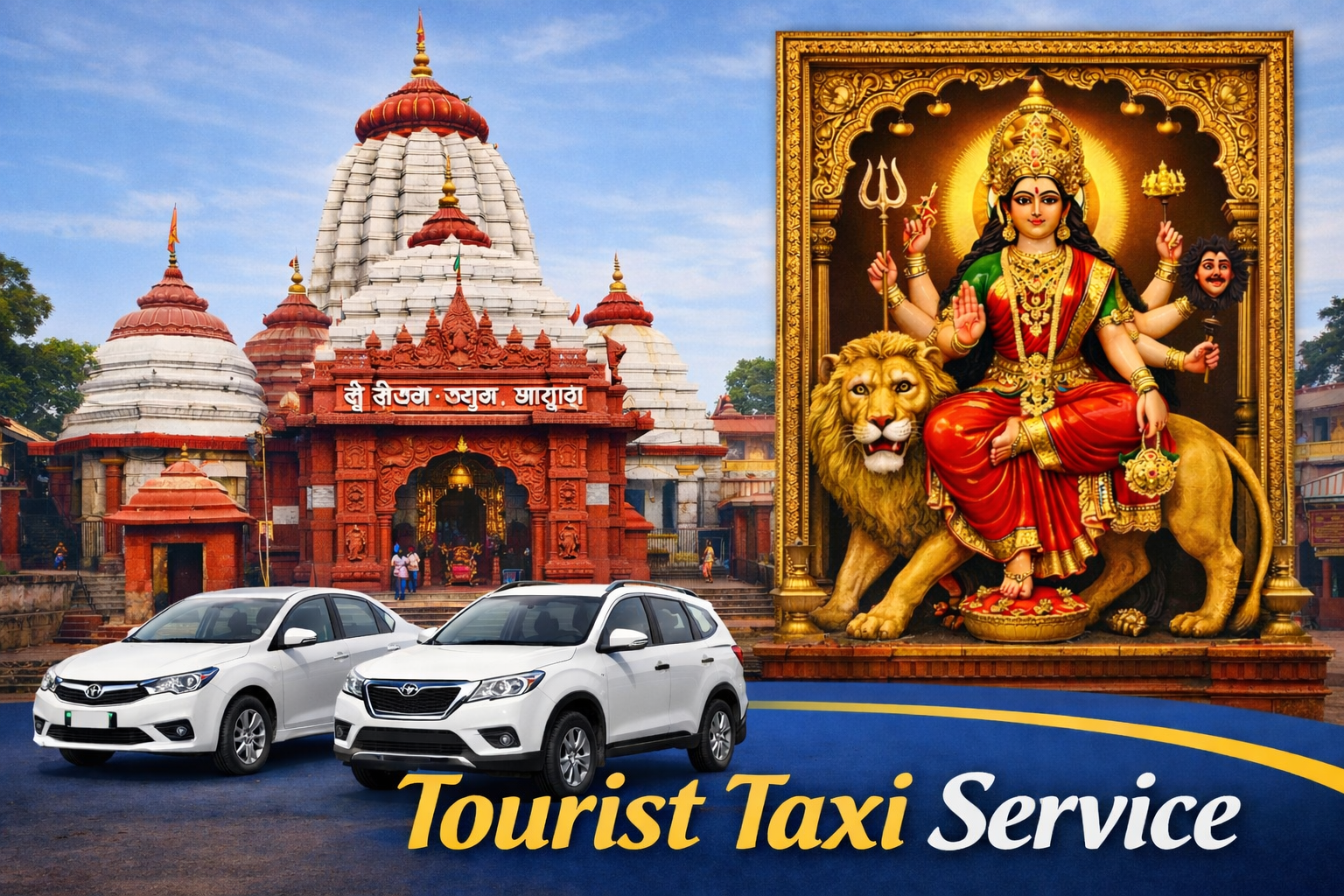 Puri to Jajpur Biraja Devi Temple ( Shakti Peeth) Sightseeing Taxi Booking