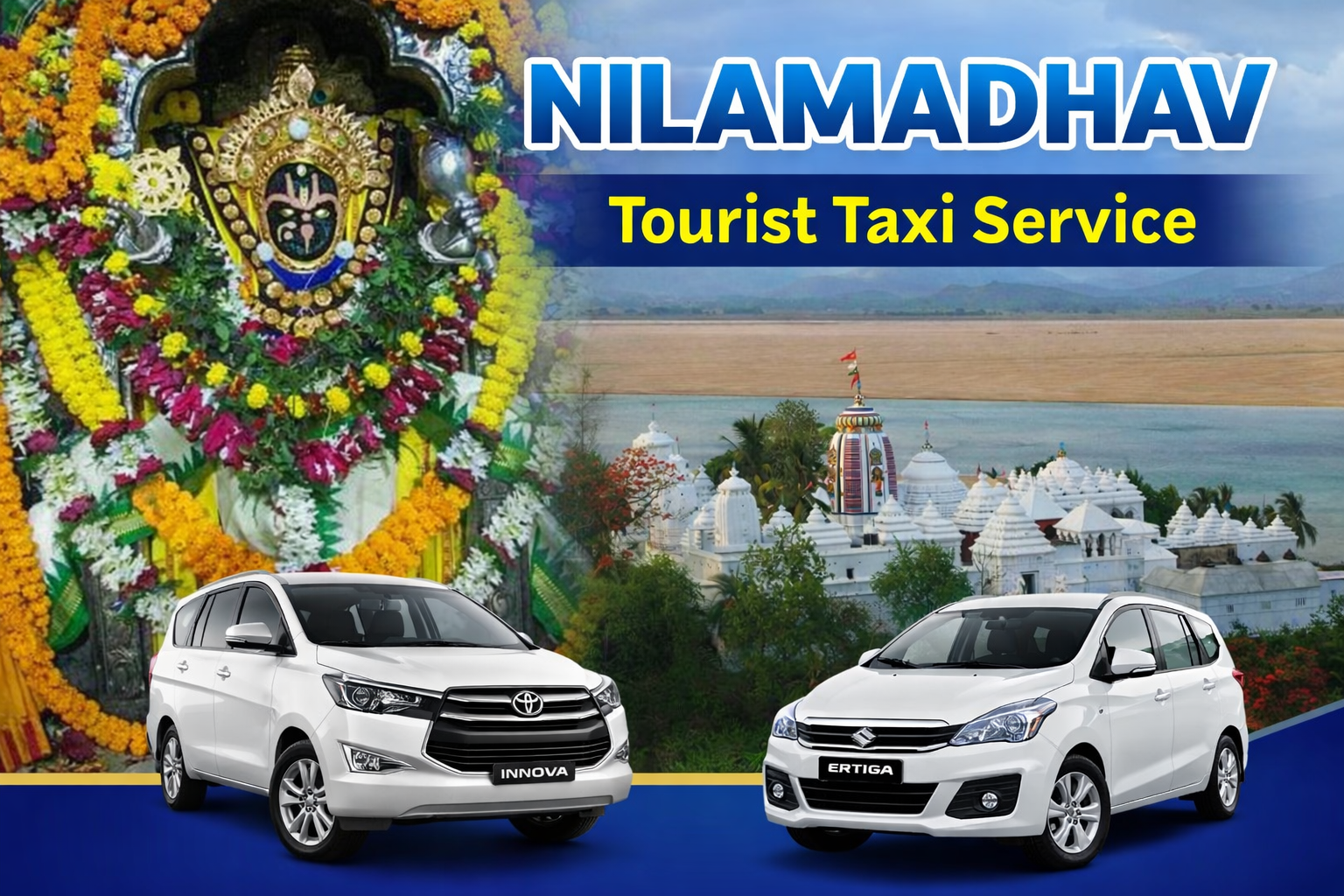 Puri to Nilamadhav temple Round Trip Taxi Booking / Best Car Rental in Puri